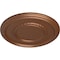 Ekena Millwork Federal Roped Large Ceiling Medallion (Canopies up to 7 3/4"), 17 3/8"OD x 1 1/8"P, Polished Copper CM17FEPOS - alternate 4